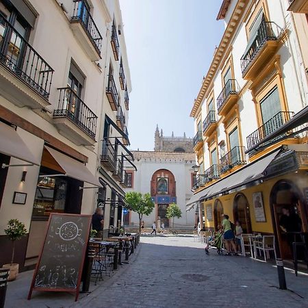 Ubicacion Top Junto Catedral A Acond Y Wifi Sevilla Bagian luar foto