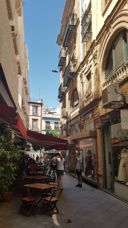 Ubicacion Top Junto Catedral A Acond Y Wifi Sevilla Bagian luar foto
