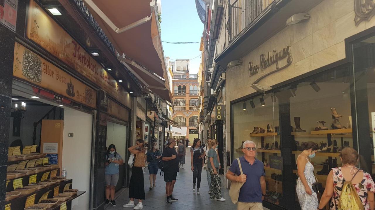 Ubicacion Top Junto Catedral A Acond Y Wifi Sevilla Bagian luar foto