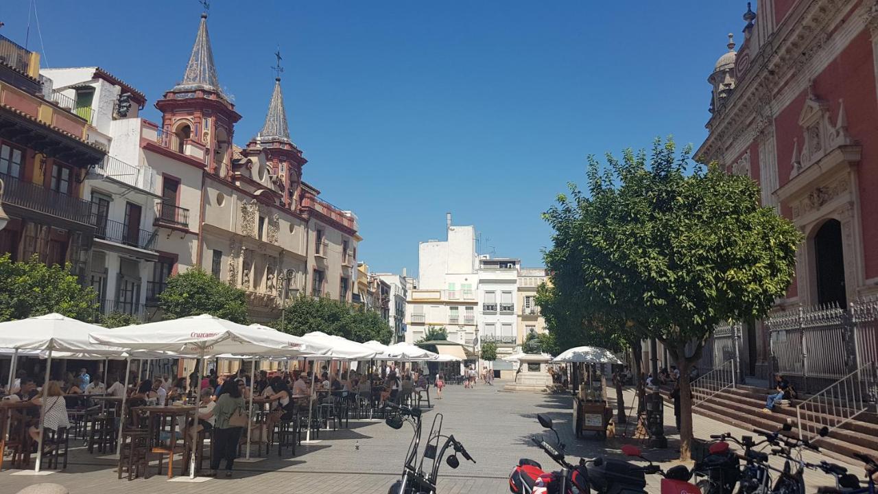 Ubicacion Top Junto Catedral A Acond Y Wifi Sevilla Bagian luar foto