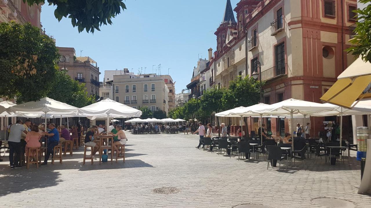 Ubicacion Top Junto Catedral A Acond Y Wifi Sevilla Bagian luar foto
