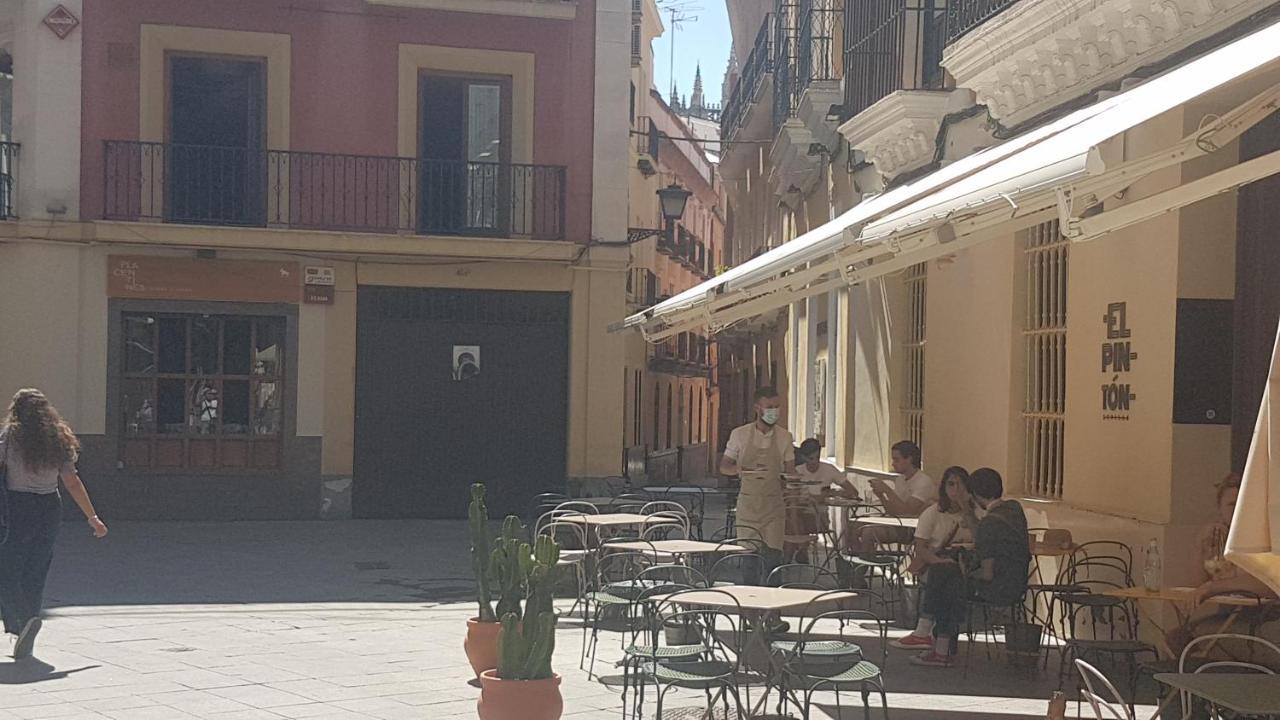 Ubicacion Top Junto Catedral A Acond Y Wifi Sevilla Bagian luar foto
