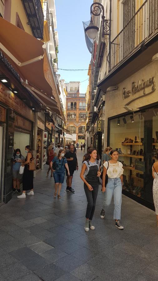 Ubicacion Top Junto Catedral A Acond Y Wifi Sevilla Bagian luar foto